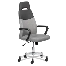 Директорски стол АЛБЕНА - дамаска в два цвята