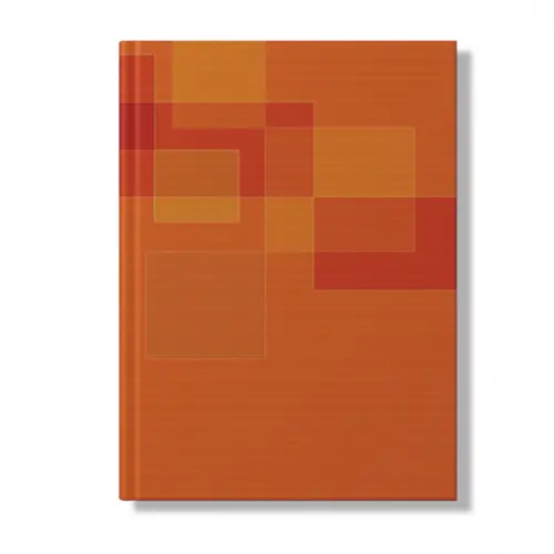 Бележник UNISTYLE А5-оранжев цвят