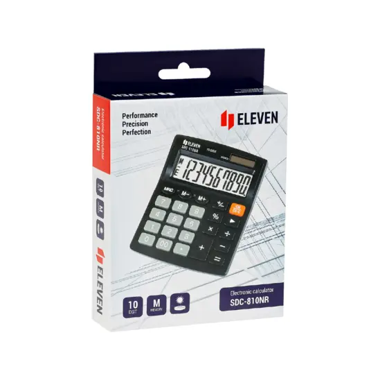 Калкулатор ELEVEN SDC 810NR 10 разряден - опаковка