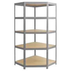 Метален стелаж BTL цинк 180x90x45см 275кг рафт- снимка отпред