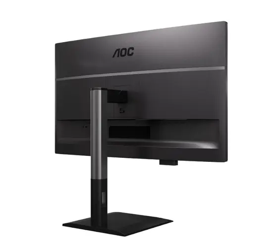 Монитор AOC Q27P4CV, 27" IPS WLED, 2560x1440@120Hz, 4ms GtG, 350cd m/2, 1500:1, 50M:1 DCR, Adaptive Sync, FlickerFree, Anti-Blue Light, 2Wx2, Tilt, Height Adjust, Pivot, Swivel, HDMI, DP, USB hub, RJ45