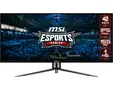 Монитор MSI MAG401QR, 40", 155Hz, 3440x1440 (UWQHD), IPS, Flat, 21:9, VESA DisplayHDR 400, Adaptive Sync, KVM, Gaming Intelligence APP, Night Vision, 2x HDMI, DP, 1 x Type-C (DP alt. with PD 65W), 2 x USB 2.0 Type-A, Tilt, PIP and PBP, VESA 100, Black, 10