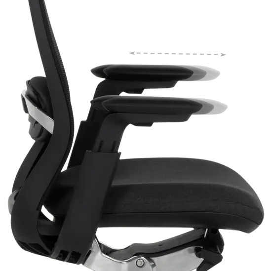 Работен стол ЕРОС- регулируеми подлакътници, напред-назад