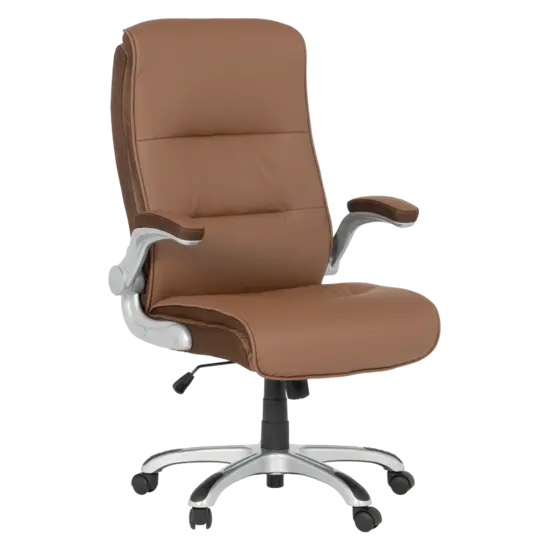 Директорски стол АДЕЛИНА кафяв цвят