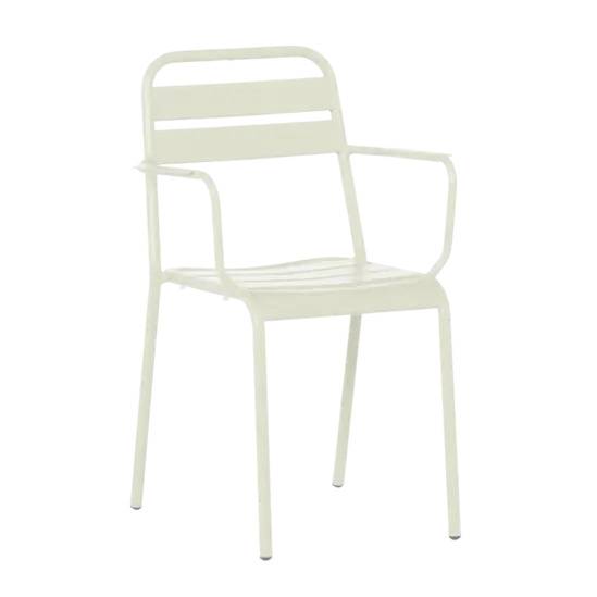 Градински стол ЛУНОРА- светлосив