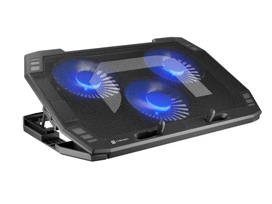 Охлаждаща система Natec Laptop Cooling Pad Oriole 15.6-17.3' 3 Fans, Led Light, 2 USB