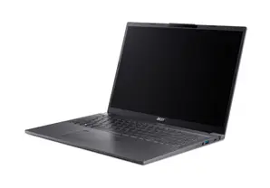 Лаптоп Acer Aspire 16, A16-71M-70ER,Intel Core Ultra 7 155H (up to 4.80GHz, 24MB), 16' WUXGA+ (2048x1280) OLED Adobe&DCI-P3 100%, 400nit, 1*16GB DDR5X 4600MHz, 512GB PCIe NVMe SSD, Intel UMA, FHD Cam, WiFi 6E, BT 6E, Backlit Kbd, No OS, Steel Gray