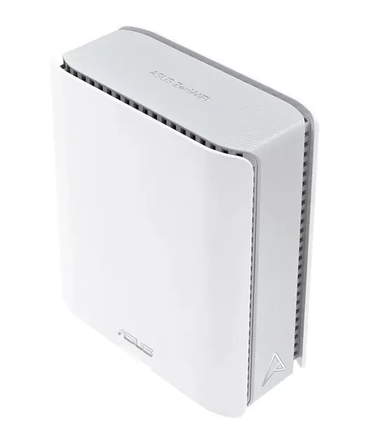 Меш система Asus Mesh WiFi system, ZenWiFi BT10 1PK, BE18000, Tri-Band, up to 280m2, Quad-Core 2.0GHz CPU, 256MB2GB FlashRAM, 10G dual-port, Smart Home Master SSIDs, AiProtection Pro, Adaptive QoS, VPN serverclient, IPTV, OFDMA, Beamforming, AiMesh,Whi