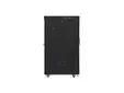 Комуникационен шкаф Lanberg rack cabinet 19' free-standing 22U800x1000 (flat pack) with mesh door lcd black v2