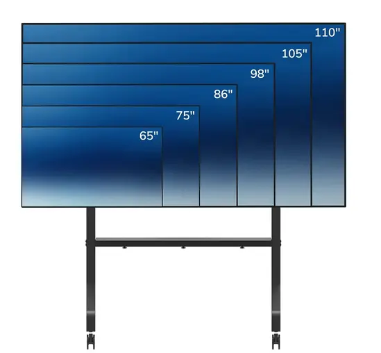 Стойка Neomounts Move Go XL Mobile Floor Stand (fast install, height adjustable)