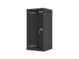 Комуникационен шкаф Lanberg rack cabinet 10' wall-mount 12U280x310 (flat pack) with glass door black