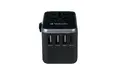 Адаптер Verbatim UTA-04 Universal Travel Adapter with 1 x USB-C PD 61W & QC 3.0  1 x USB-C  3 x USB-A