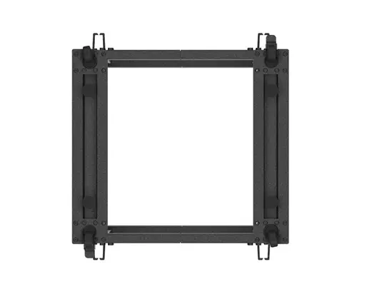 Комуникационен шкаф Lanberg open rack 19' 12U 600x600-1100 adjustable black