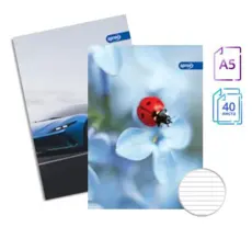 Тетрадка телчета А5 офсет 40 л редове