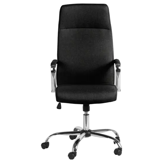 Директорски стол ЕЛИСАВЕТА- сниман отпред, фиксирани полакътници