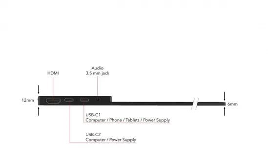 Монитор Verbatim PMT-15 4K Portable Touchscreen Monitor 15.6" 4K Ultra HD Metal Housing