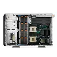 Сървър Dell PowerEdge T560, Chassis 8 x 3.5' (SAS, SATA), Intel Xeon Silver 4410Y (30M Cache, 16GT), 16GB DDR5 RDIMM, 1x480GB SSD SATA RI, Parallax Security Bezel, Broadcom 5720, PERC H755 with front load, iDRAC9 Enterprise 16G, 2x700W, 3Y Basic Onsite