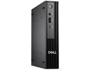 Настолен компютър Dell Pro Micro QCM1250, Intel Core Ultra 5 235 (13 TOPS NPU, 14 cores, up to 5.0GHz), 16 GB: 1 x 16 GB, DDR5, up to 5600 MTs, 512GB SSD, Integrated Graphics, Wi-Fi 6E, Bulgarian Keyboard&Mouse, 90W, Win 11Pro, 3Y PS