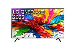 Телевизор LG 65QNED92A6A, 65" 4K QNED MiniLED evo HDR Smart TV, 100Hz, 3840x2160, DVB-T2/C/S2, Alpha 8 AI Processor 4K, HDR 10, webOS 25 ThinQ, FreeSync, VRR 144Hz, Multi View, 4K Upscaling, Wi-Fi 6, Voice Controll, BT 5.3, AirPlay 2, CI, HDMI eARC, SPDIF