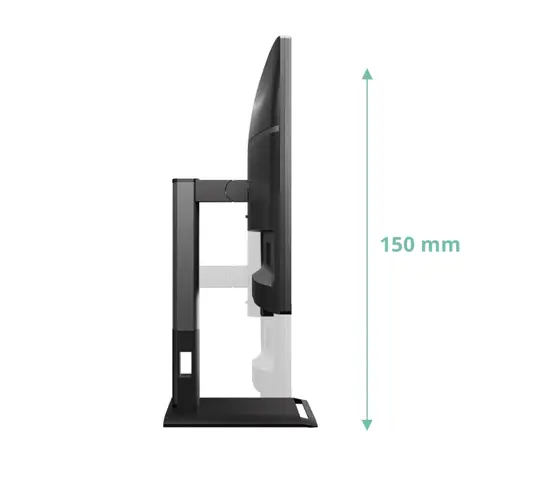 Монитор AOC Q27P4U, 27" IPS WLED, 2560x1440@120Hz, 4ms GtG, 350cd m2, 1500:1, DCR 50M:1, Adaptive Sync, FlickerFree, Anti Blue Light, 2Wx2, Tilt, Height Adjust, Pivot, Swivel, 2xHDMI, DP, USB hub