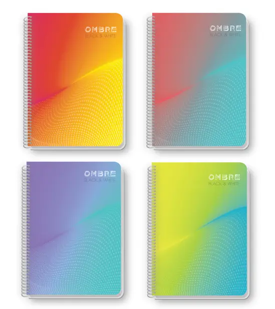 Тетрадка спирала А5 Ombre 105 л