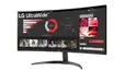 Монитор LG 34WR50QK-B, 34" UltraWide Curved, AG, VA, 5ms, 1ms MBR, 3000:1, 300 cd/m2, 21:9, WQHD 3440x1440, HDR 10, sRGB 99%, FreeSync, 100 Hz, HDMI, DisplayPort, Tilt, Reader Mode, PBP, Headphone Out, Black