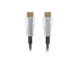 Кабел Lanberg HDMI MM v2.0 cable 50m optical black aoc