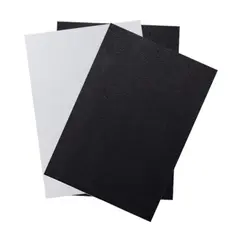 Корици за подвързване картон 270 гр черна 100 бр A3