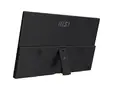Монитор MSI PRO MP165 E6 Portable Monitor, 15.6", 4ms, 60Hz IPS, 1920x1080, EyesErgo, Anti-flicker, Less Blue Light, 250nits AG, 16.7M, 1000:1, 2xType-C(15W), HDMI(2.0b), 2x1W, Tilt, VESA 75, Black, 0.78kg