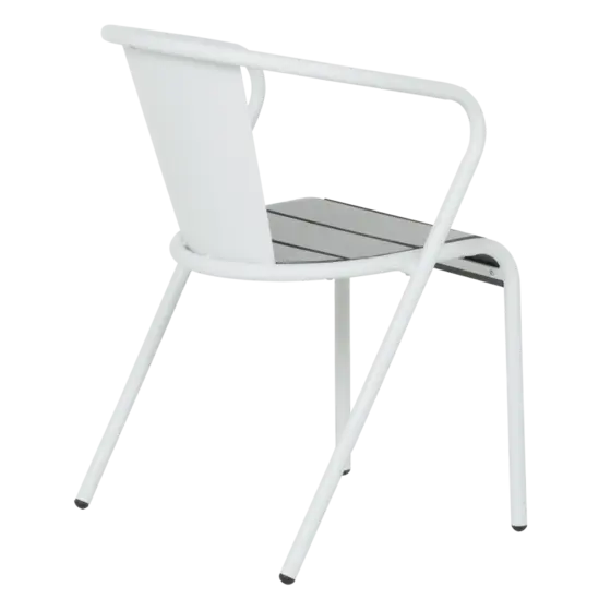 Градински стол БЕЛА- сниман отстрани