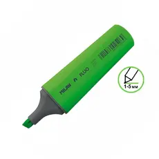 Текст маркер Milan зелен с пиктограма