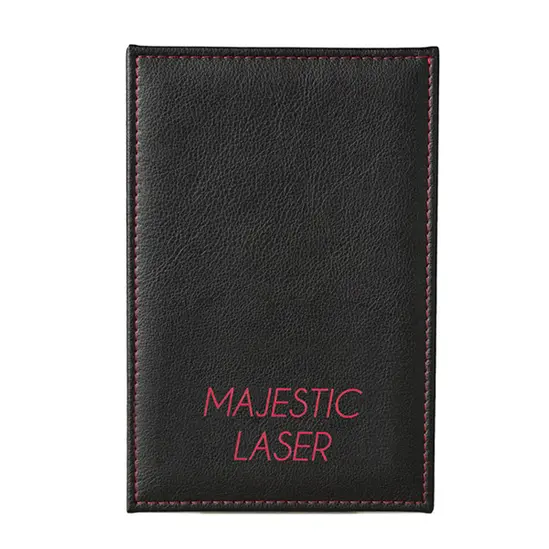 Календар бележник ЛАЗЕР- розов цвят печат