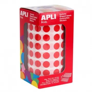 Ценови етикети кръгче ф 10.5 мм на ролка