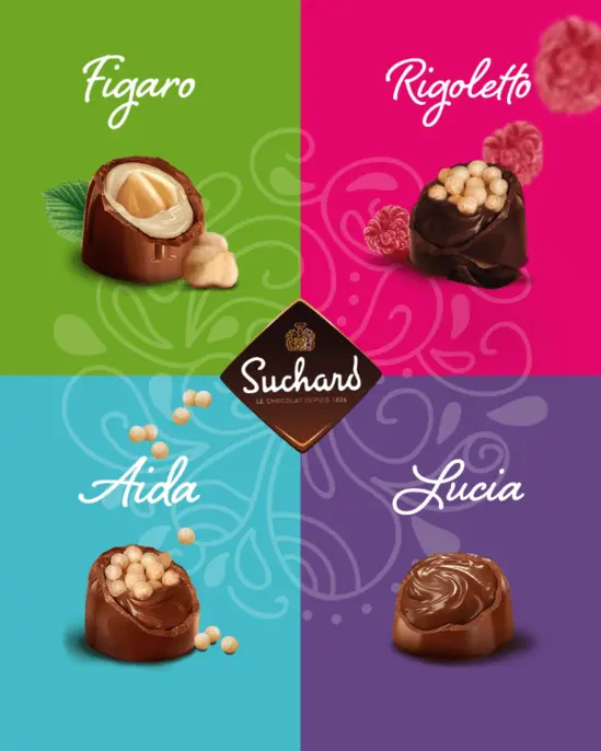 Бонбони Suchard фигаро 276 гр