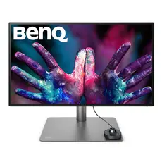 Монитор BenQ PD2725U 27" IPS LED 5ms 3840x2160 4K UHD, DesignVue Thunderbolt Mon, AQCOL., 100% sRGB, HDR400, B.I., LBL,KVM Sw, ICCsync, CADCAM, DualView, Contr.1200:1, 400 cdm2, 2xHDMI, DP, Thb 3(PD65W, DP alt), USB3.1 Hub, Sp.2x2.5W, HAdj., Swivel, Til