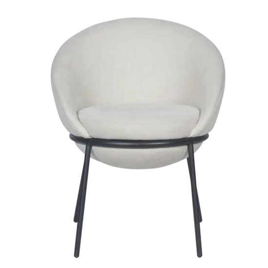 Трапезен стол РАКИТА- бежов