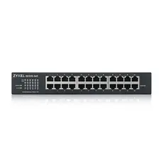 Комутатор ZyXEL GS1915-24E, 24-port GbE Smart hybrid mode Switch, standalone or NebulaFlex Cloud, rackmount, fanless