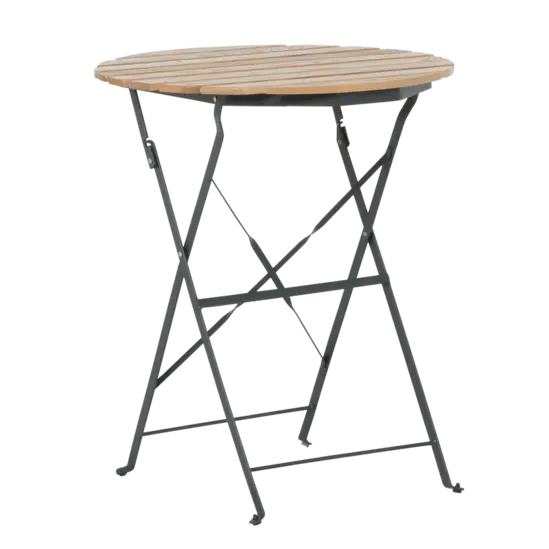 Сгъваема градинска маса БОЖУРА- цвят бук