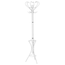 Закачалка за дрехи - бял цвят