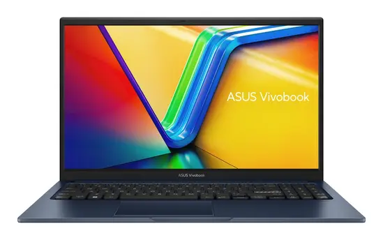 Лаптоп Asus Vivobook X1504VA-BQ5718NA,Intel Core 3 100U 1.2 GHz (10MB Cache, up to 4.7 GHz, 6 cores, 8 Threads), 15.6" FHD,(1920x1080),8GB DDR5 , SSD 256GB, Chiclet Keyboard with Num-key,No OS, Quiet Blue,US, no adapter
