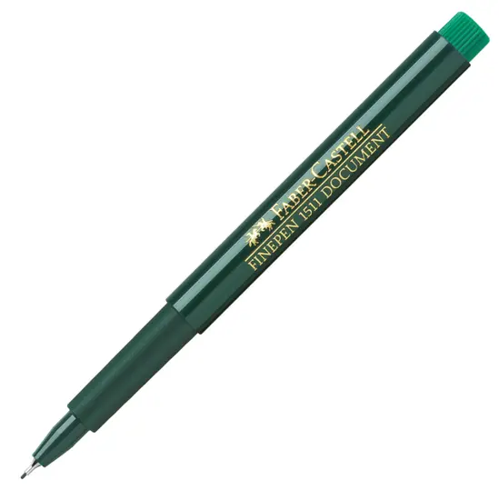 Тънкописец Faber-Castell 1511 зелен
