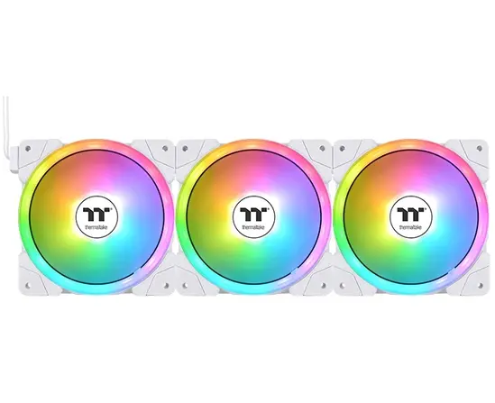 Вентилатор Thermaltake SWAFAN EX14 ARGB PC Cooling Fan TT Premium Edition 3 Fan Pack White