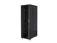 Комуникационен шкаф Lanberg rack cabinet 19' free-standing 42U800x1200 (flat pack) black