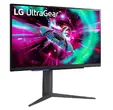 Монитор LG 27GR93U-B, 27", UltraGear IPS 1ms, AG, UHD 4K (3840x2160), 144Hz, HDR 400, 1000:1, 400cdm2, DCI-P3 95%, USB3.0 (1up2down), VRR, AMD Free-sync, NVIDIA G-Sync, HDMI, DisplayPort, Height Adjustable, Pivot, Tilt, Headphone Out, Black