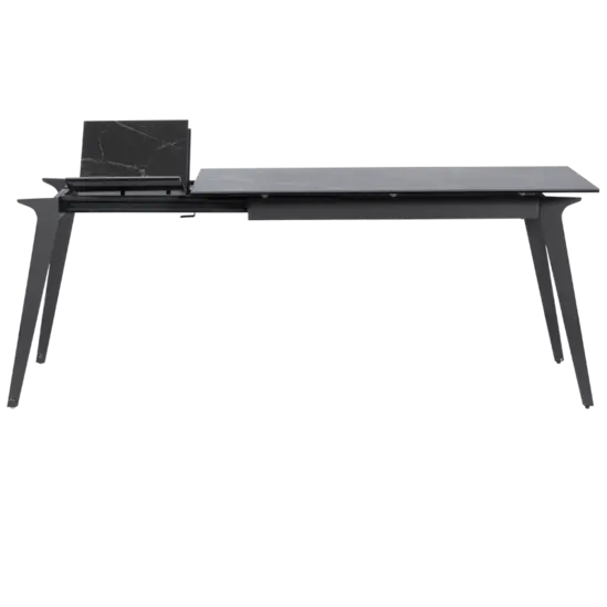 Трапезна маса ЛАВРА разтегателна- черен цвят