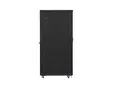 Комуникационен шкаф Lanberg rack cabinet 19' free-standing 42U800x1200 (flat pack) black