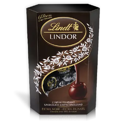 Бонбони Lindor Cornet 200гр., 1 бр.