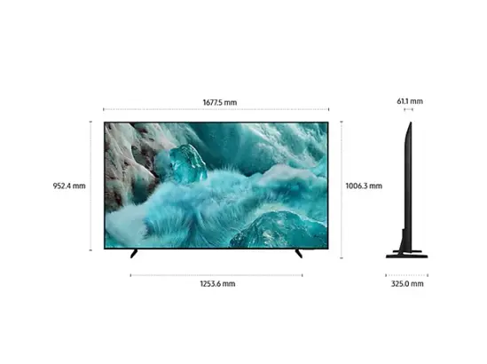 Телевизор Samsung 75' QLED 75Q7F Smart, 4K Ultra HD, 50Hz Model 2025
