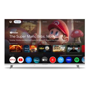 Телевизор Thomson 40' FHD Google TV; 1920 x 1080 (FHD), DLED, 60 Hz, HDR10, Dolby Audio, Google Cast, DVB-T/T2/C/S/S2, Wi-Fi, Bluetooth, LAN, HDMI 3 (1.4), USB 2 (2.0), Hotel mode, Side Feet, White