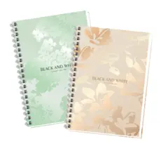 Тетрадка със спирала A4 Black&White 200 л